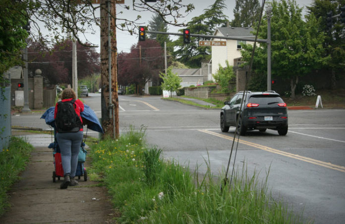 Street photo person walking