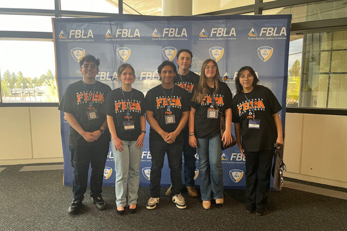 Washougal FBLA team